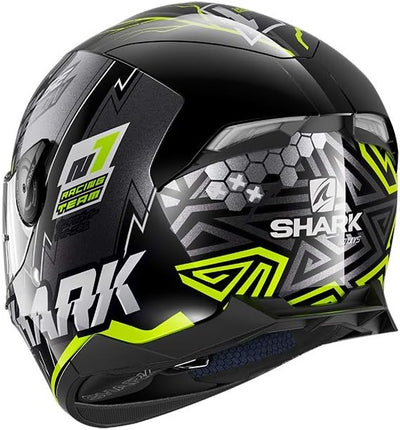 Shark Herren Nc Motorrad Helm XS Schwarz/Gelb/Grau, XS Schwarz/Gelb/Grau