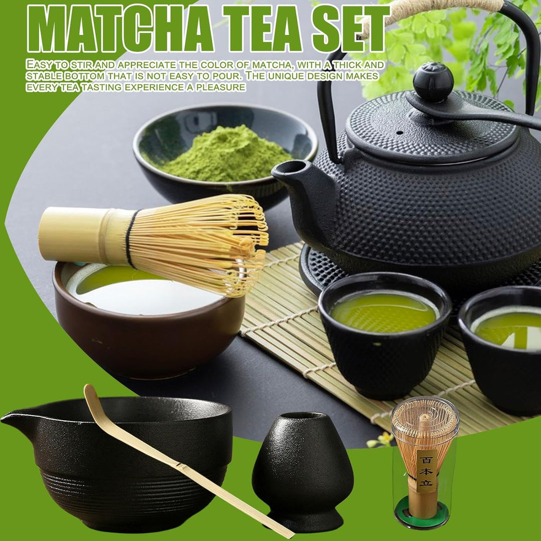 Matcha Whisk Set, Matcha Bowl And Whisk, Matcha Tea Set, Matcha Bowl With Spout, Matcha Whisk Scoop