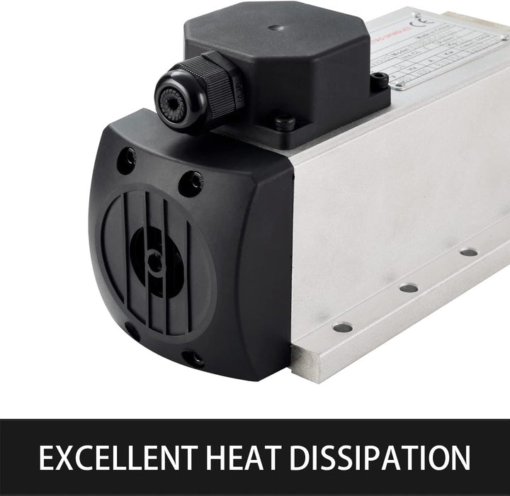 CNC-Spindel-CNC-Motor, 220 V, 2.2 kW, 2200 W, quadratischer luftgekühlter Spindelmotor, 2.2 Keramikl