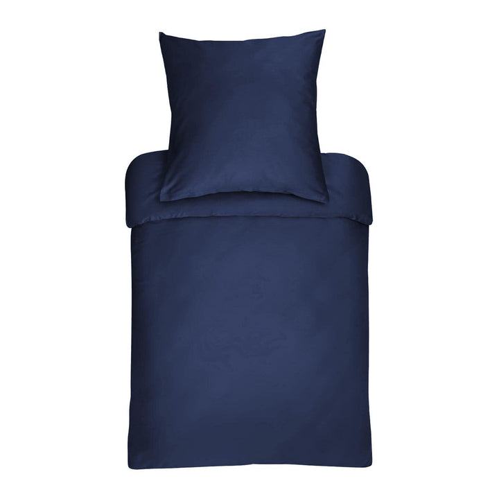 Bassetti Uni Bettwäsche, Baumwolle, Bluette, 155X220 cm 155X220 cm Bluette, 155X220 cm Bluette