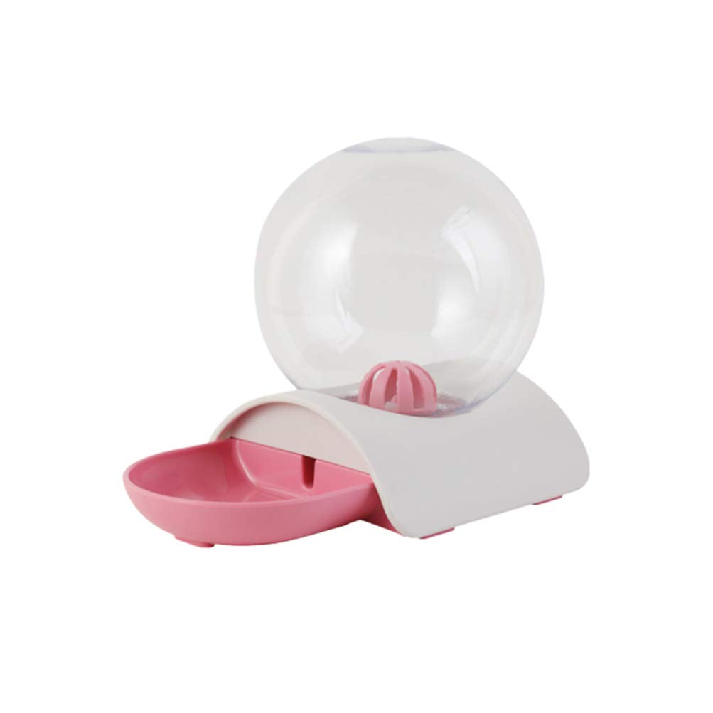 ibasenice Haustierautomatischer Wasserspender- Katzen- Runder Ball- Wasser- Feeder Praktische Hunde-