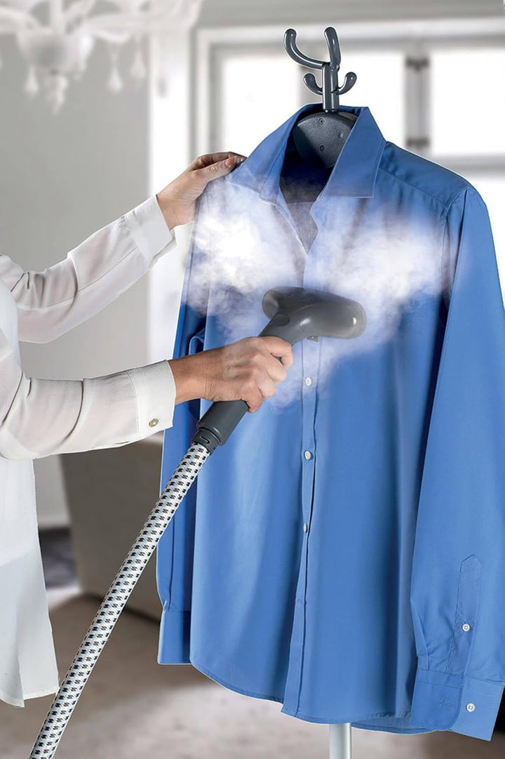 Ariete 6248, Garment Steamer Professional, vertikales Dampfbügeleisen mit Edelstahlplatte, 4 Dampfst