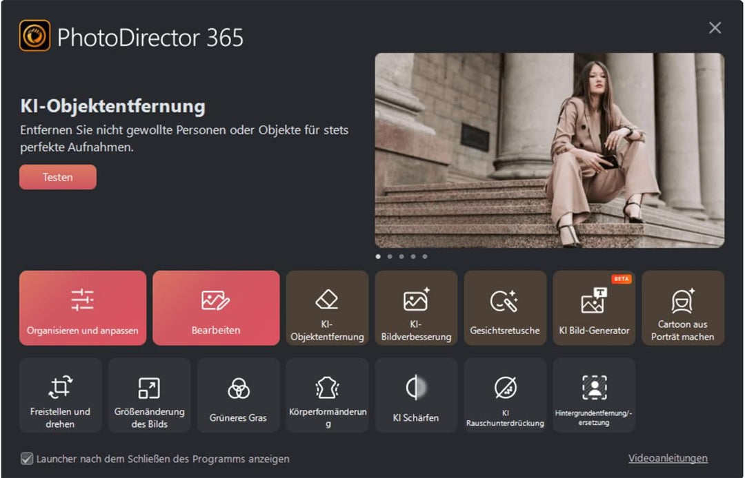 CyberLink PhotoDirector 2024 Ultra | Leistungsstarkes Bildbearbeitungsprogramm | Komplettes Fotostud