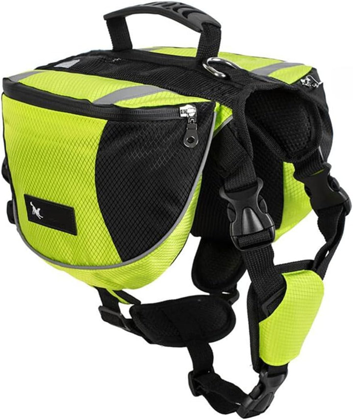 Satteltasche Hunderucksack für Mittlere Grosse Hunde, Packtaschen Rucksack für Reisen Wandern Traini