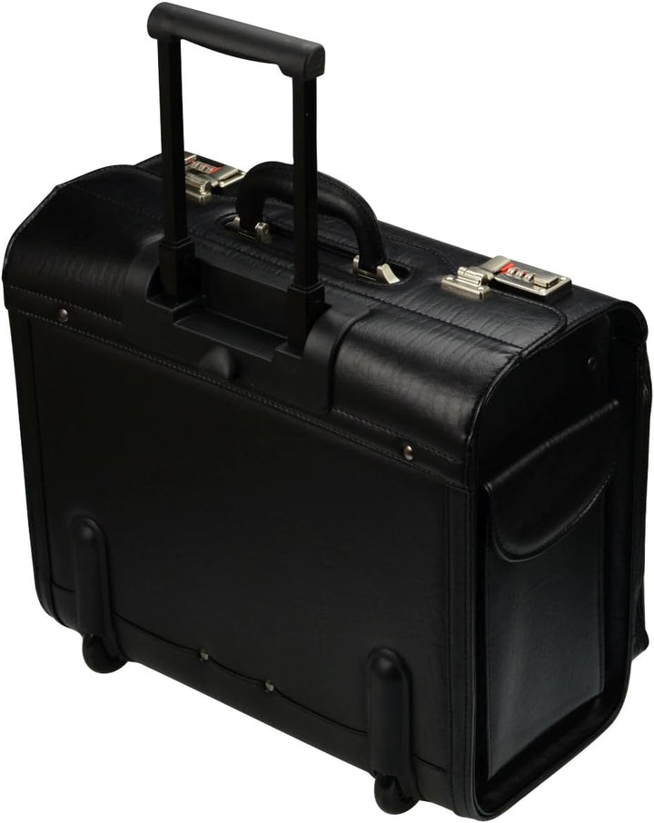 ALASSIO Pilotenkoffer Notebookkoffer SAN REMO schwarz