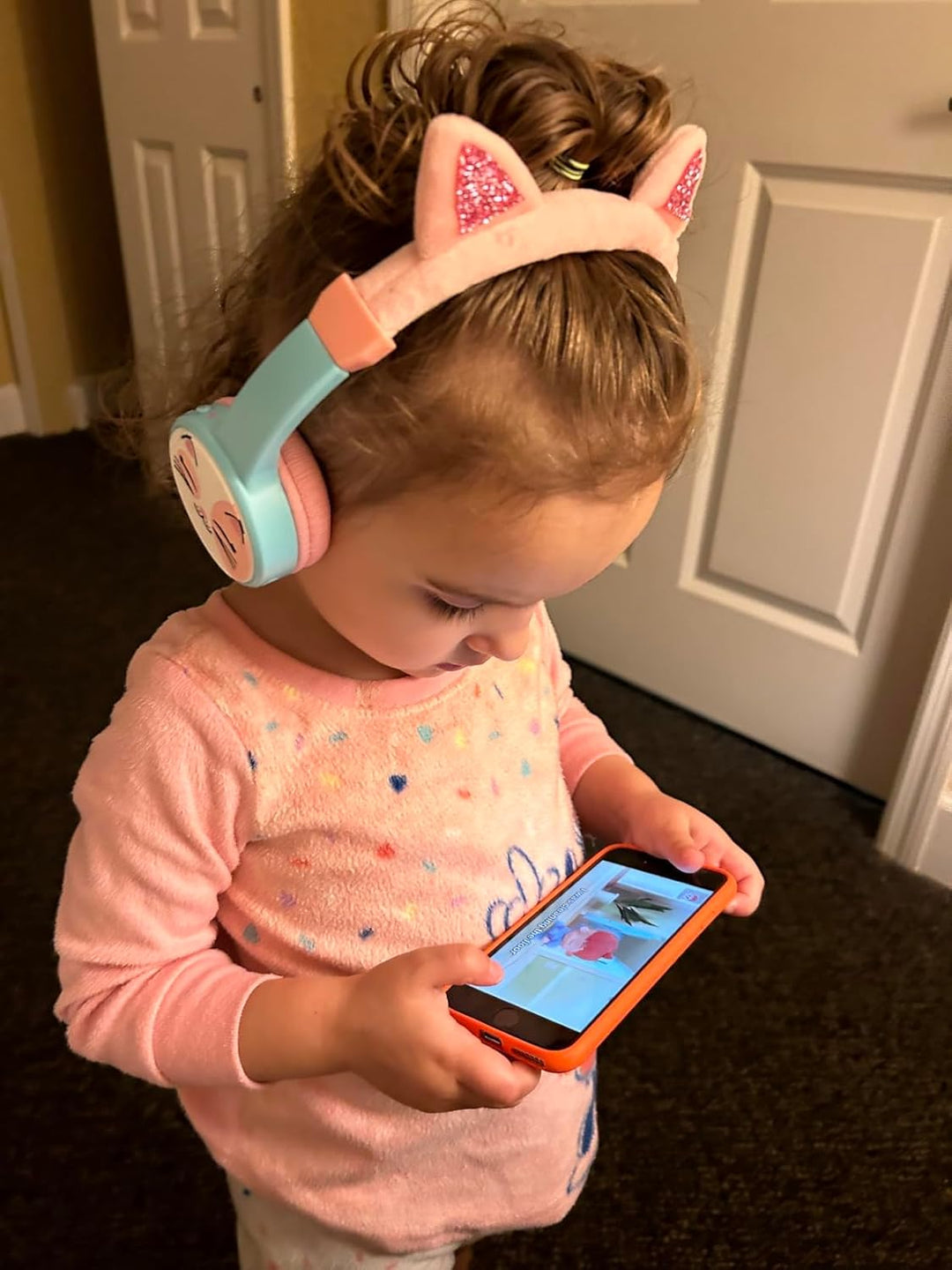 Bluetooth Kopfhörer Kinder, Dinosaurier Kinder Kopfhörer mit Kabel, Mikrofon, 85dB Lautstärkebegrenz