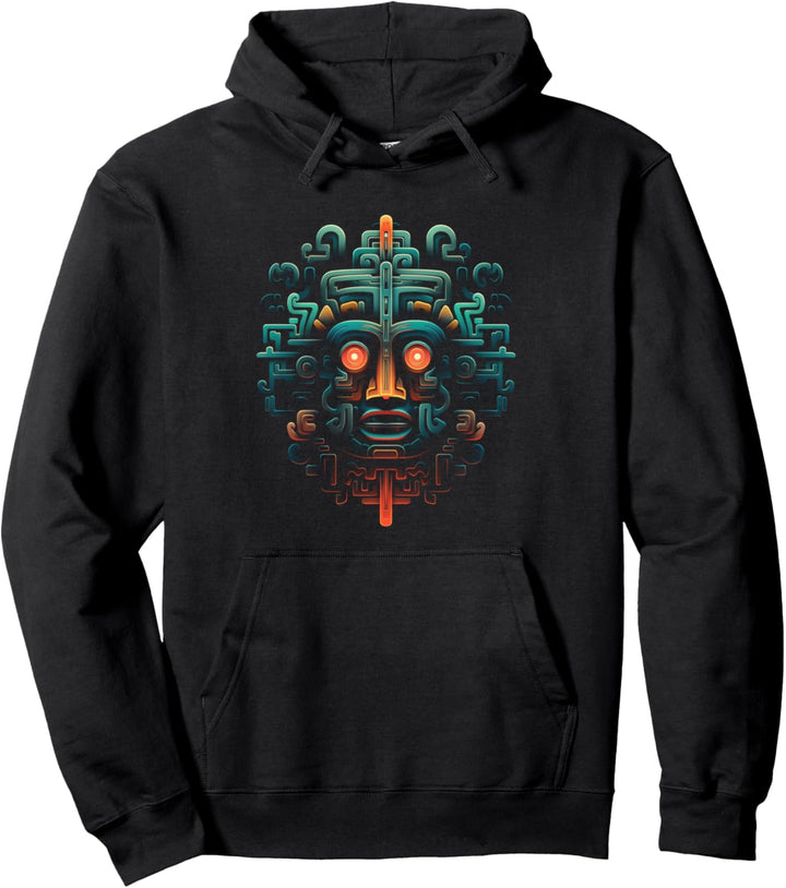 Aztekische Gottesmagie | Heidnische Gotik | Inka Maya | Halloween # 14 Pullover Hoodie