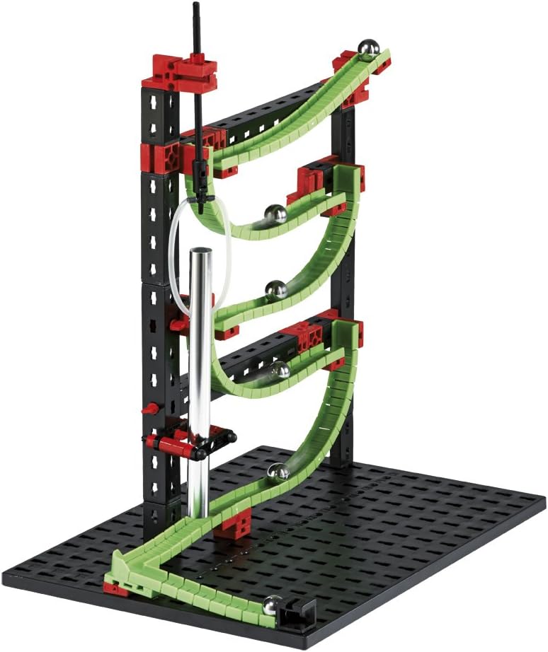 fischertechnik 533872 Kugelbahn Dynamic M – Bausatz für Kinder ab 7 Jahren, Lernspielzeug mit Flexsc
