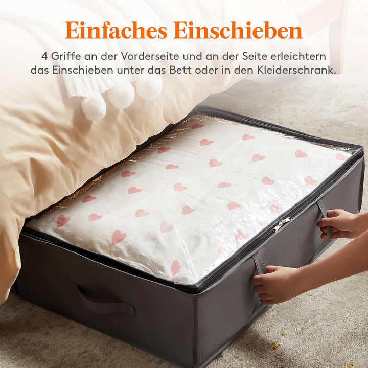 Lifewit Aufbewahrungstasche, Unterbettkommode, Transporttasche, Umzugstaschen, Aufbewahrungsbox mit