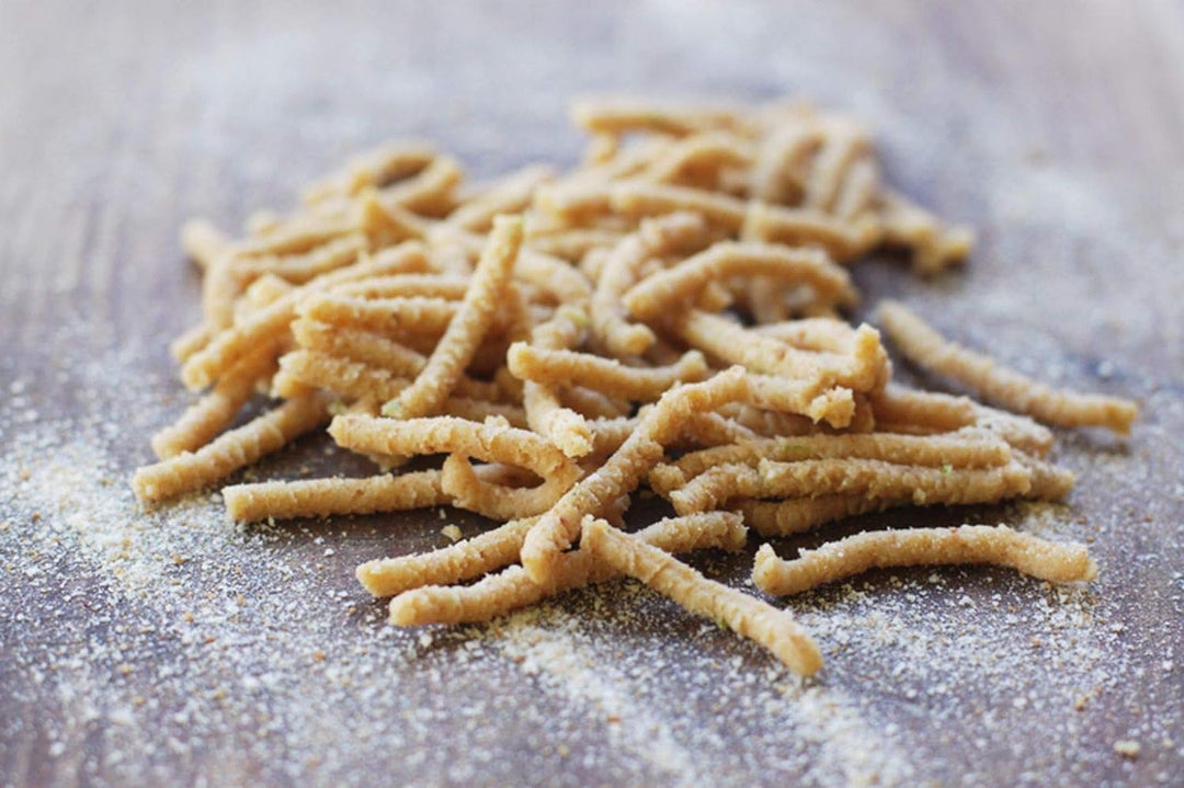 Werkzeug für Passatelli aus lebensmittelechtem Kunststoff mit 3 Schlaufen, Nadel für Passatelli, Buc