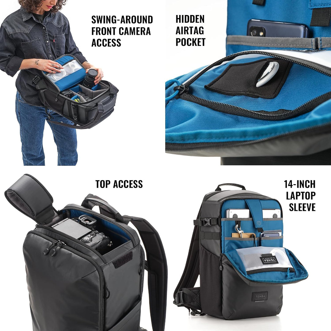 Tenba Solstice v2 Family v2 20L Rucksack Rucksack Schwarz, v2 20L Rucksack Rucksack Schwarz