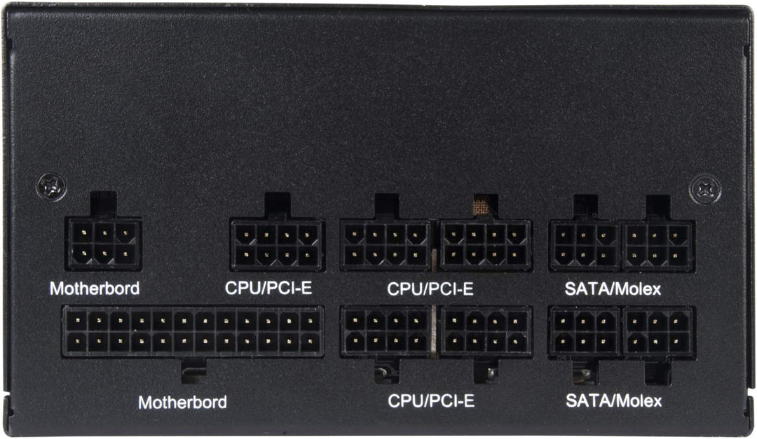 Silverstone DA750 Gold, Vollständig modulares 80-Plus-Gold-ATX-Netzteil mit 750 W, SST-DA750-G