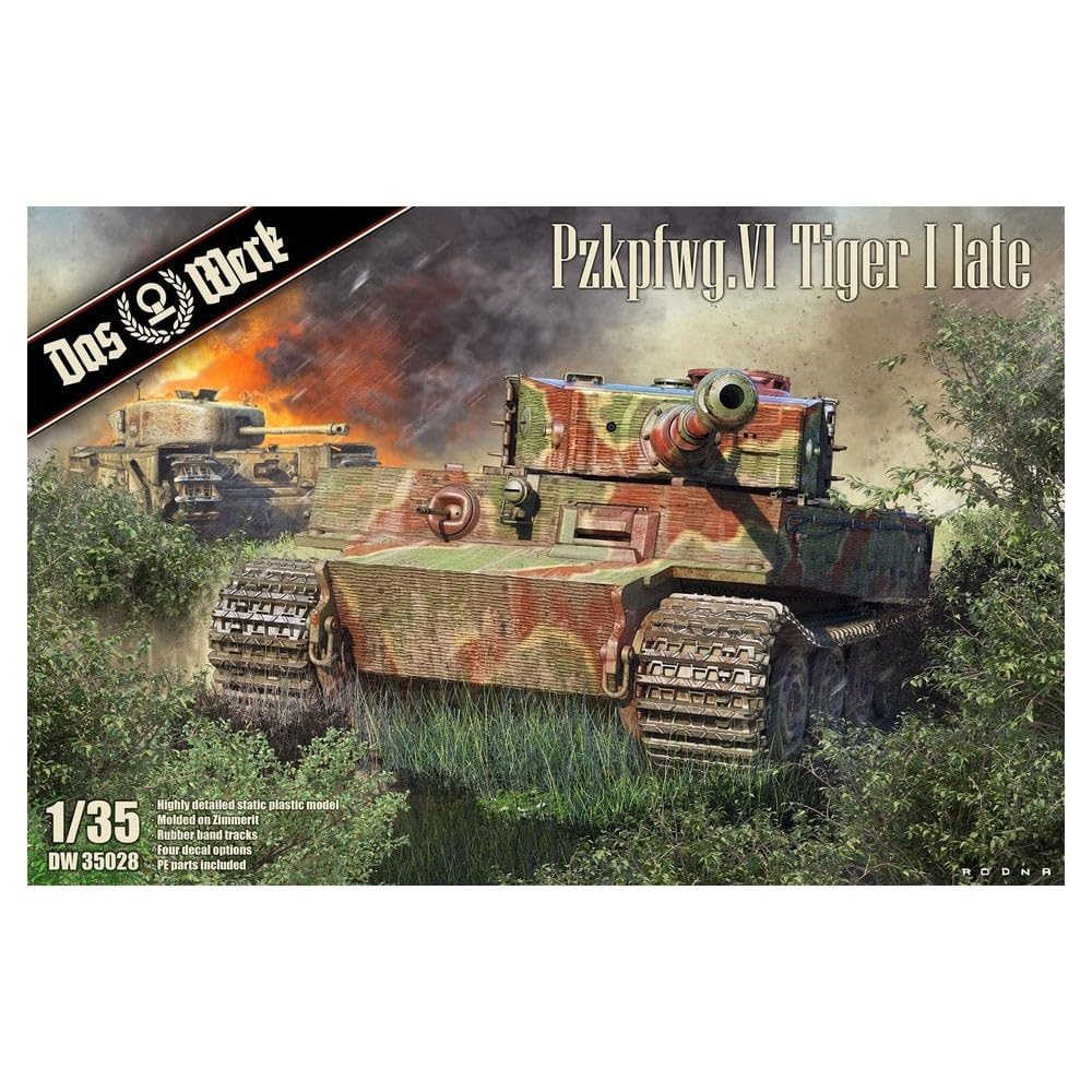 DAS WERK DAW35028 1/35 Sd.Kfz. 181 , Pz.Kpfwg.VI Tiger I - late