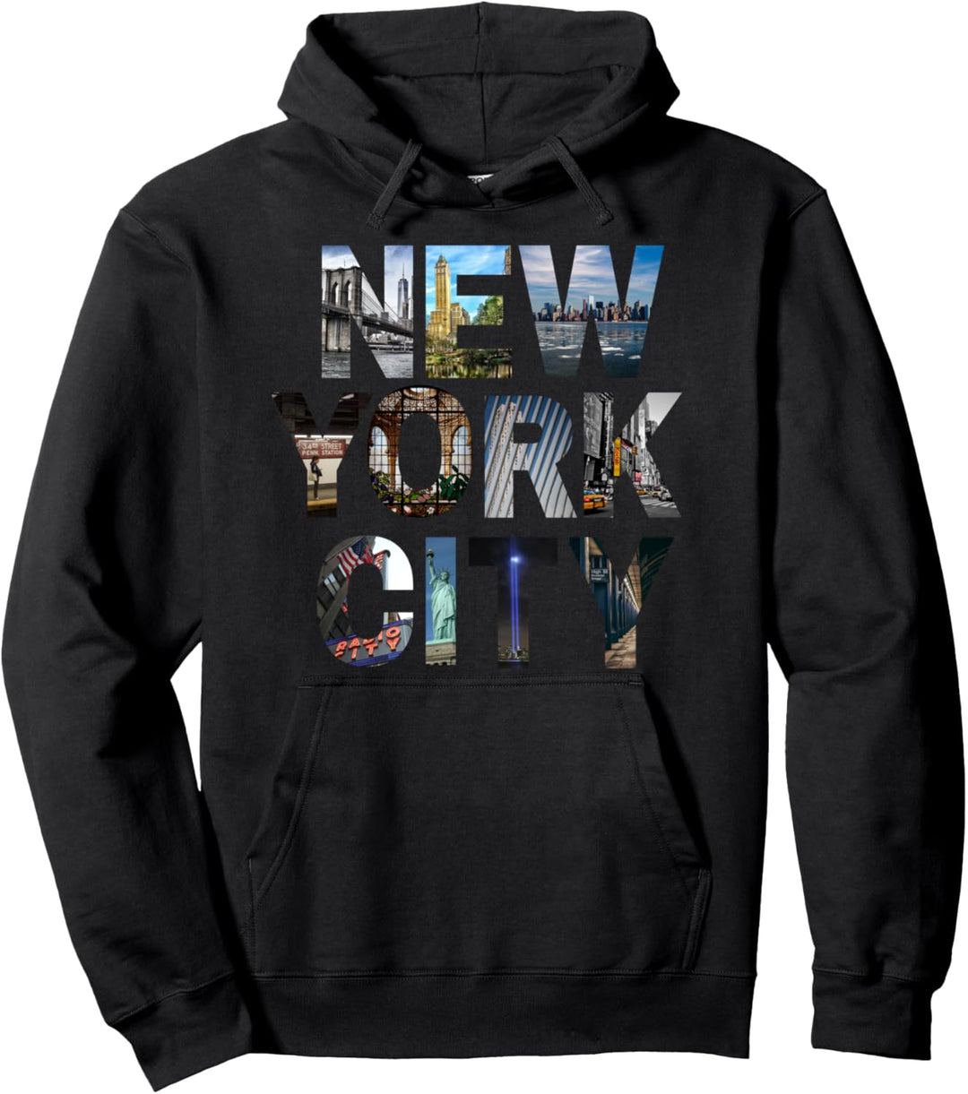 I Love New York City Souvenir Reisegeschenk Pullover Hoodie