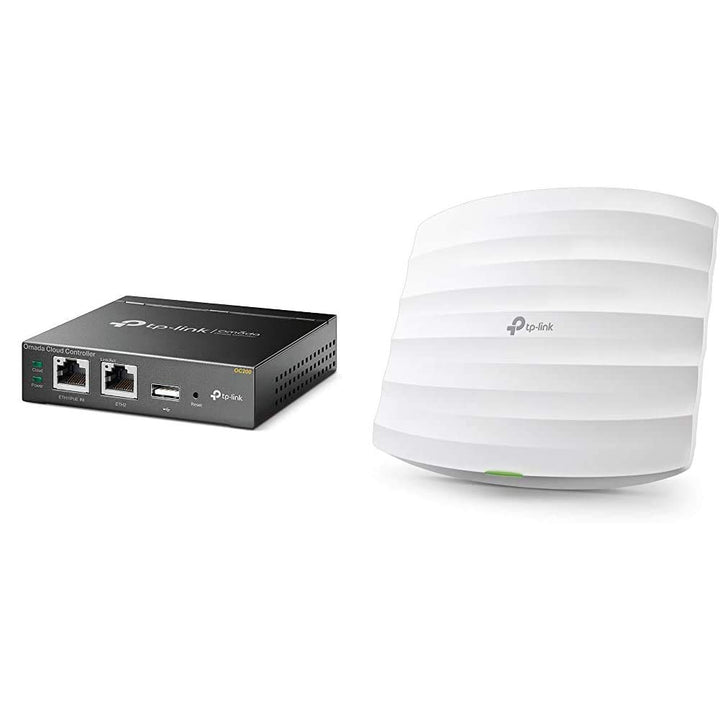 TP-Link OC200 Omada Hybrid PoE Cloud Controller für EAP Serie, USB Port für automatisches Backup, gr