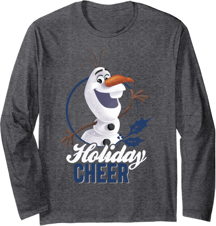 Disney Frozen Olaf Holiday Cheer Circle Portrait Langarmshirt