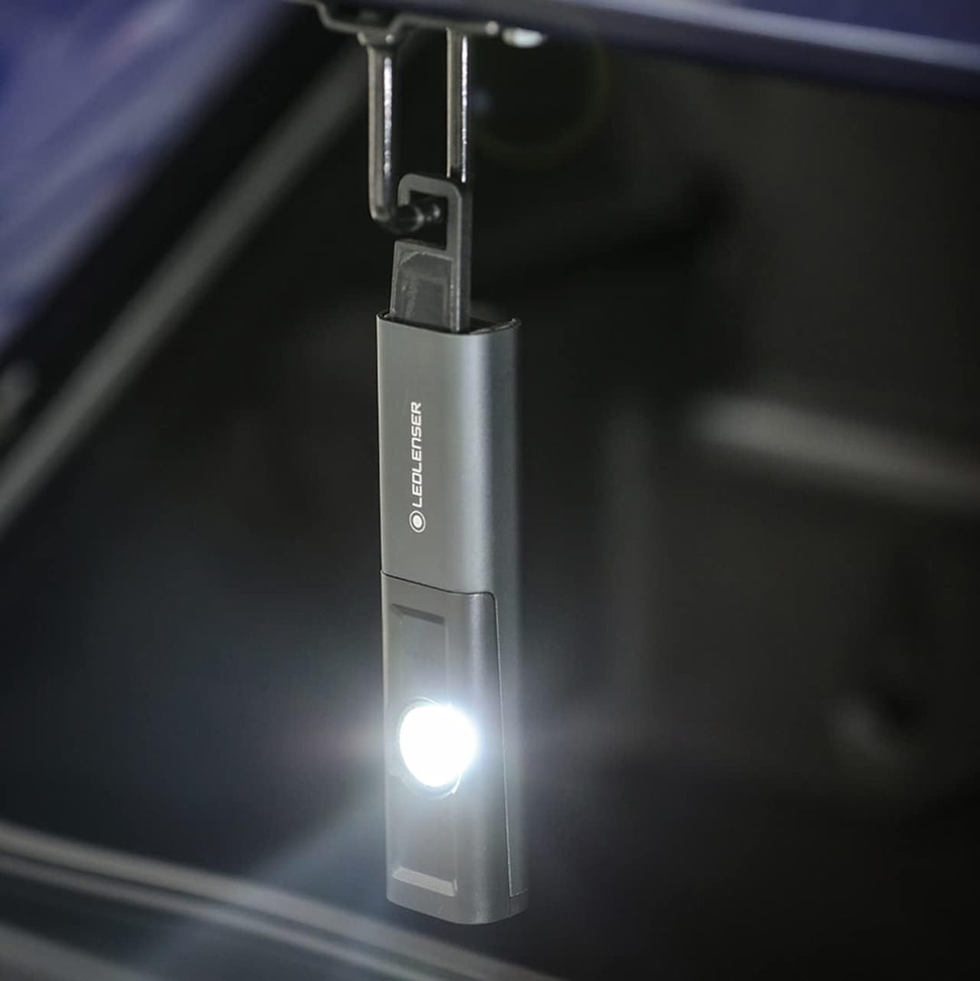 Ledlenser iW5R Arbeitsleuchte LED, aufladbar, IP54, 300 Lumen, Flood-Spot-Modus, flexible Befestigun