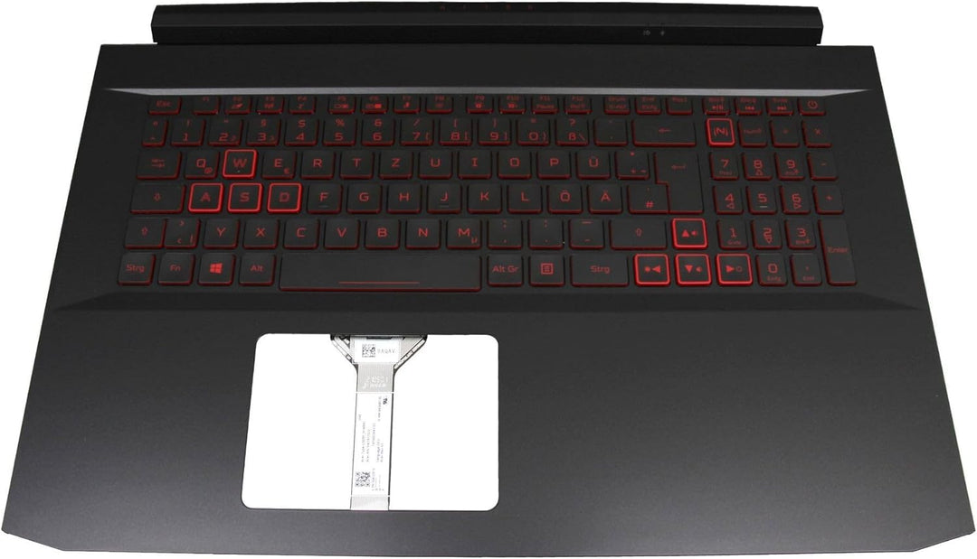Acer Nitro 5 (AN517-53) original Tastatur inkl. Topcase DE (deutsch) schwarz/rot/schwarz mit Backlig