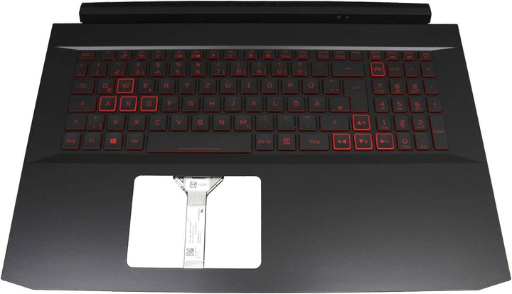 Acer Nitro 5 (AN517-53) original Tastatur inkl. Topcase DE (deutsch) schwarz/rot/schwarz mit Backlig