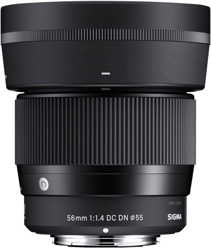 Sigma 56mm F1,4 DC DN Contemporary Objektiv für Sony-E Objektivbajonett für Sony E-Mount Single, für