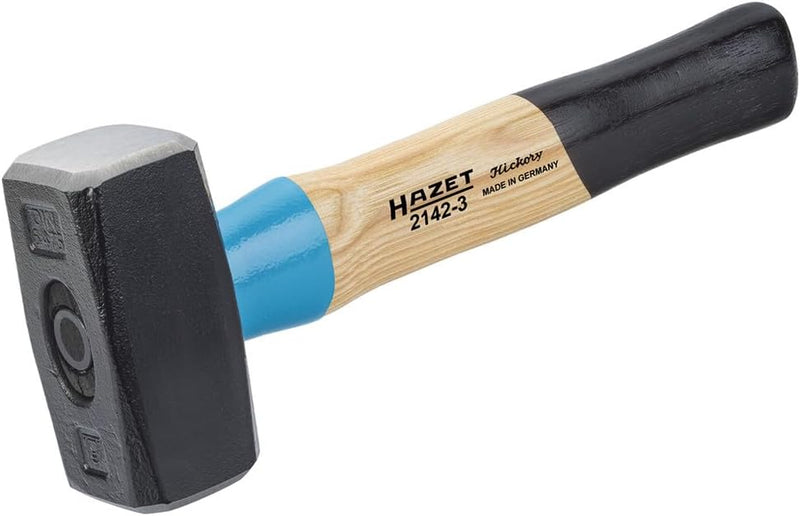 HAZET Fäustel (Stahl-Stielschutzhülse Bluguard, Hickoryholz, 1250 g, Länge: 270 mm) 2142-2 Gewicht: