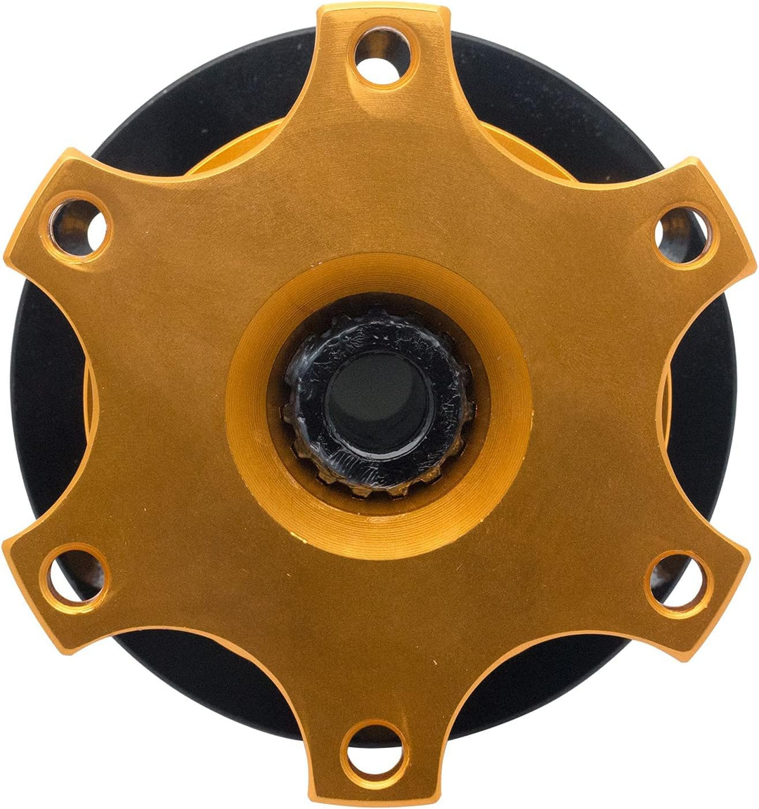 TOTMOX Quick Release Lenkrad-Schnellspanner Gold, Gold