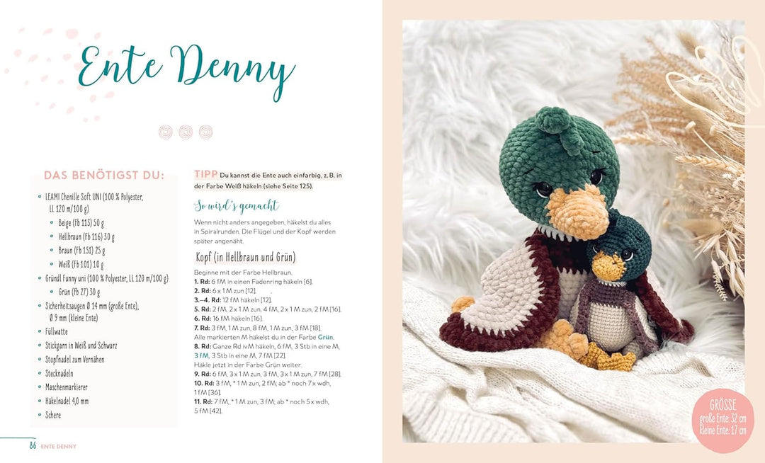Amigurumis – soft and cosy!: Niedliche Tiere in Gross und Klein häkeln, Taschenbuch