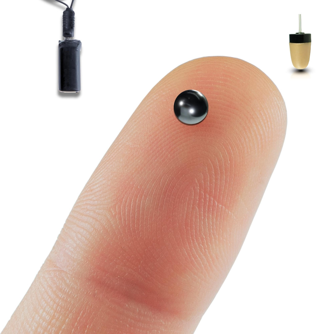 PingaOculto Spion Kopfhörer Bluetooth für Prüfung Mini Nano Unsichtbare Kopfhörer für Handy mit Mikr