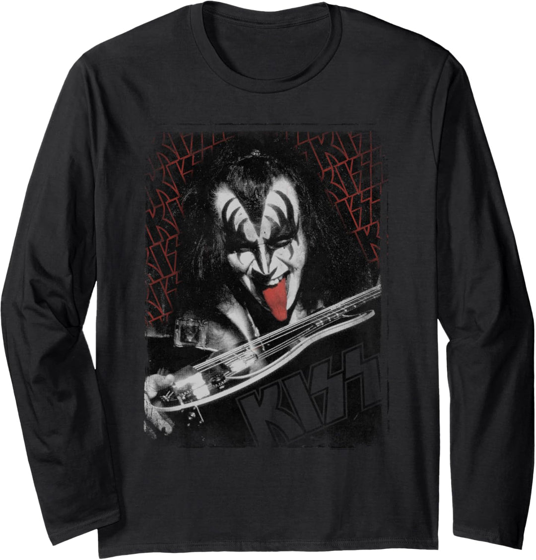 KISS - Gene Simmons Zunge Langarmshirt