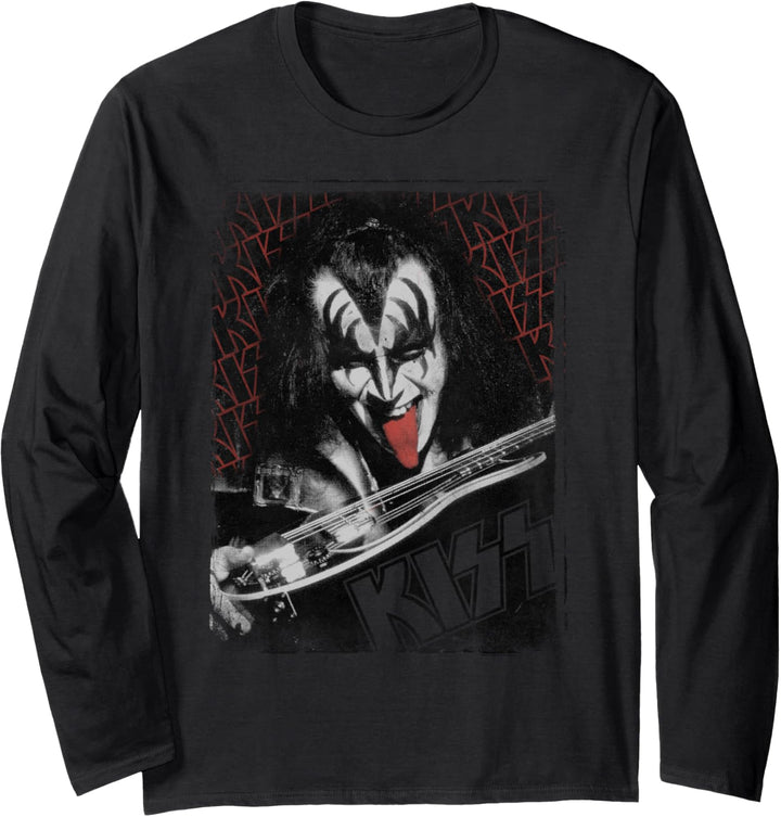 KISS - Gene Simmons Zunge Langarmshirt