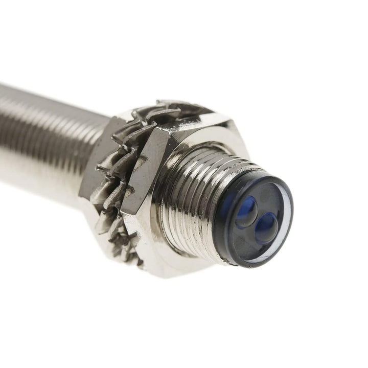 BeMatik Lichtsensor NPN NO 10-36VDC M12 1 m Reflektor (TZ055)