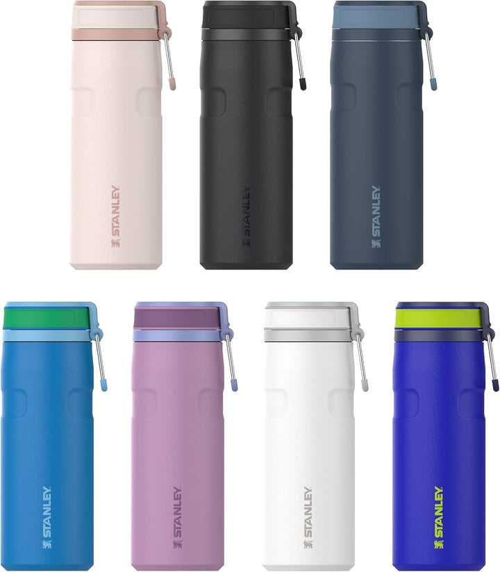 Stanley 1913 IceFlow Bottle Twist Flip 0.47L - Kühlt 12 Stunden - 3 Tage Eisgekühlt - Spülmaschinenf