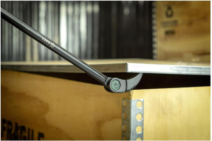 SATA ST92569 Hebeleisen, Stemmhebel, Brecheisen, Brechstangen Set mit flexiblem Gelenkkop 2 Tlg. 20,