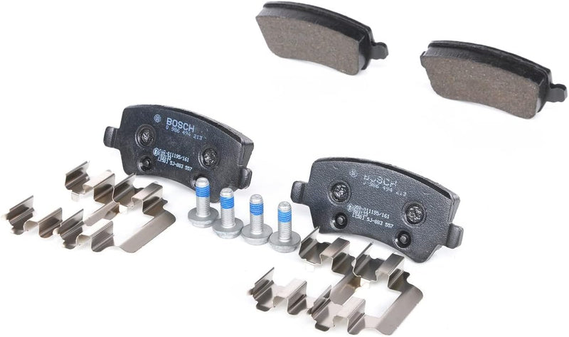 Bosch BP1149 Bremsbeläge - Hinterachse - ECE-R90 Zertifizierung - vier Bremsbeläge pro Set