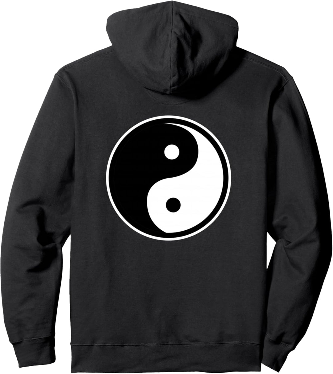 Body Mind Spirit Yin Yang Symbol - Kunst von Tai Chi Pullover Hoodie
