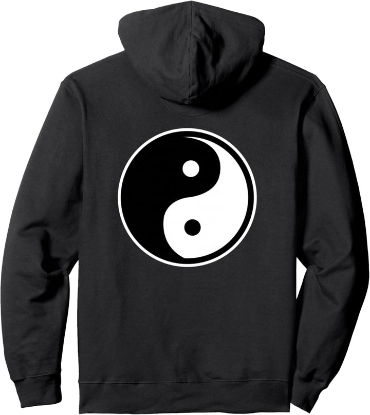 Body Mind Spirit Yin Yang Symbol - Kunst von Tai Chi Pullover Hoodie