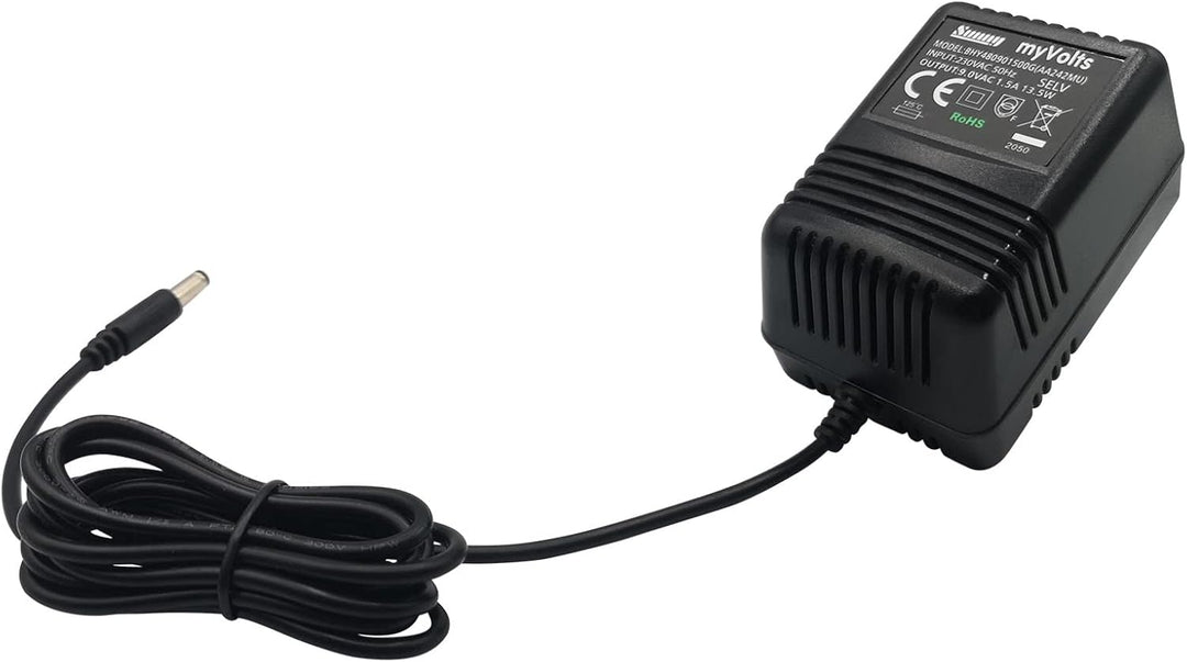 MyVolts 9V EU-Netzteil kompatibel mit Line 6 Bass Floor POD Multieffekt-Gerät Standard, Standard