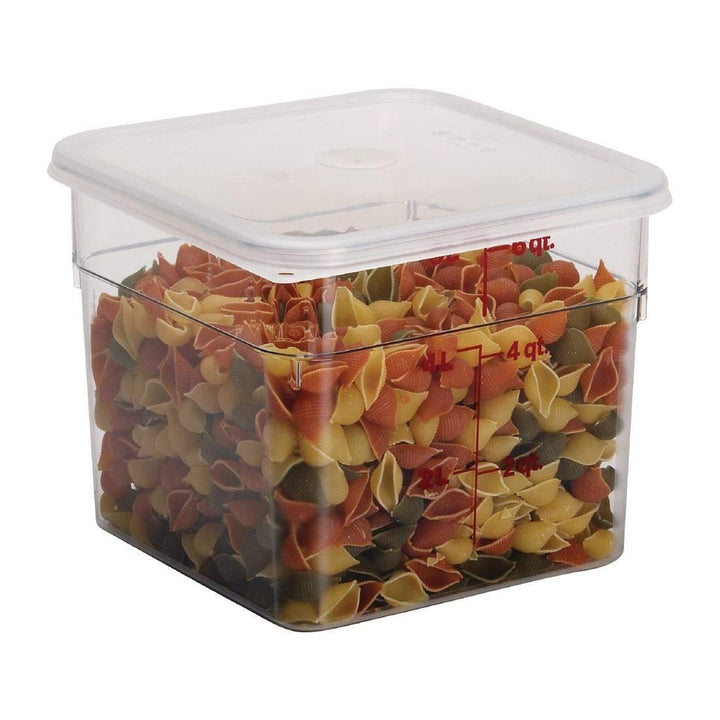 Voorraadbus z/d vierkant 5.70 Ltr Interhal 6SFSCW-135 Clear, 5.7 Ltr