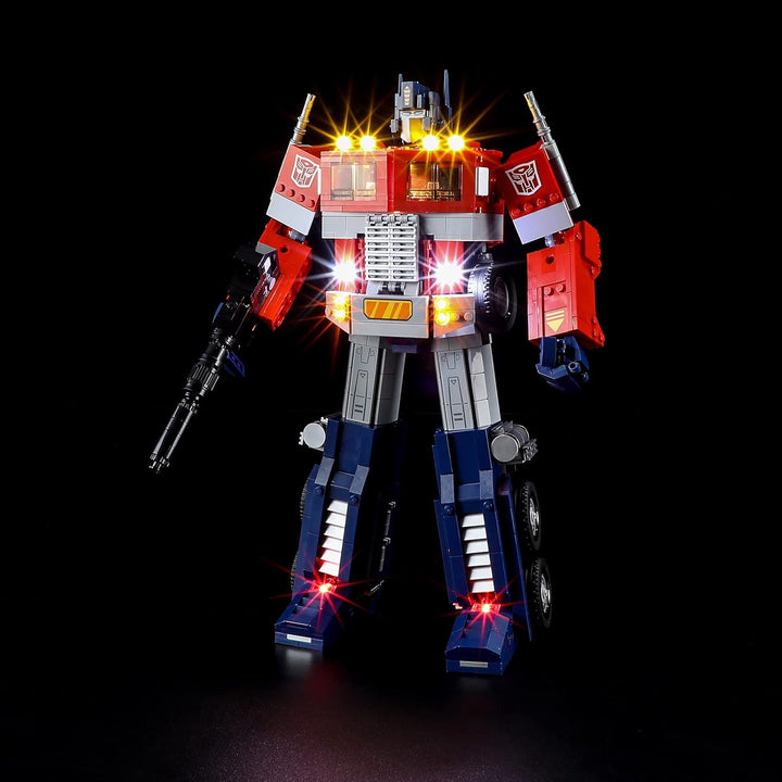 BRIKSMAX 10302 Led Licht für Lego Optimus Prime - Compatible with Lego Creator Expert Bausteinen Mod