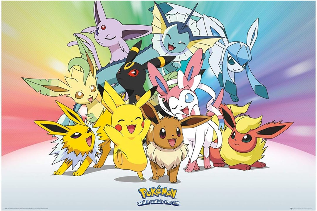 GBeye Collector Print - Pokemon Eevee, verschieden, One size, PFC2084