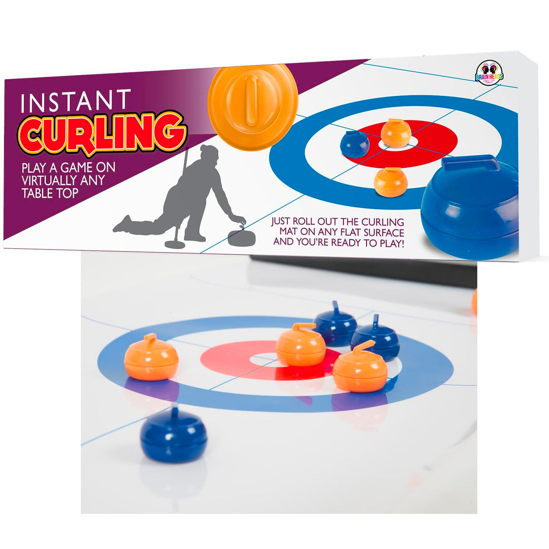 Mini Tabletop Curling Game - Spass für alle Altersgruppen!