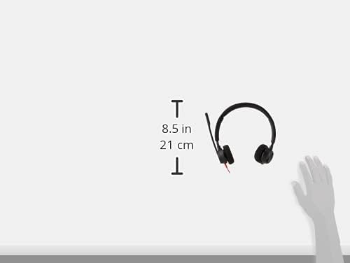 Plantronics – Blackwire 3320 USB-A (Poly) – kabelgebundenes Zwei-Ohr Headset (Stereo) mit Mikrofonar
