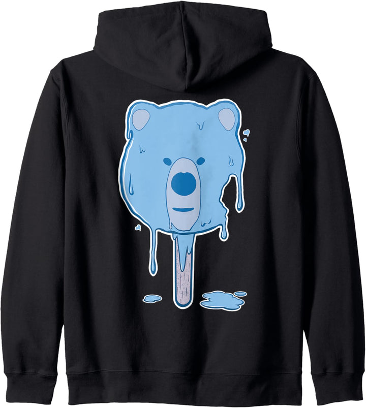 Schmelzendes Bäreneis Kapuzenjacke