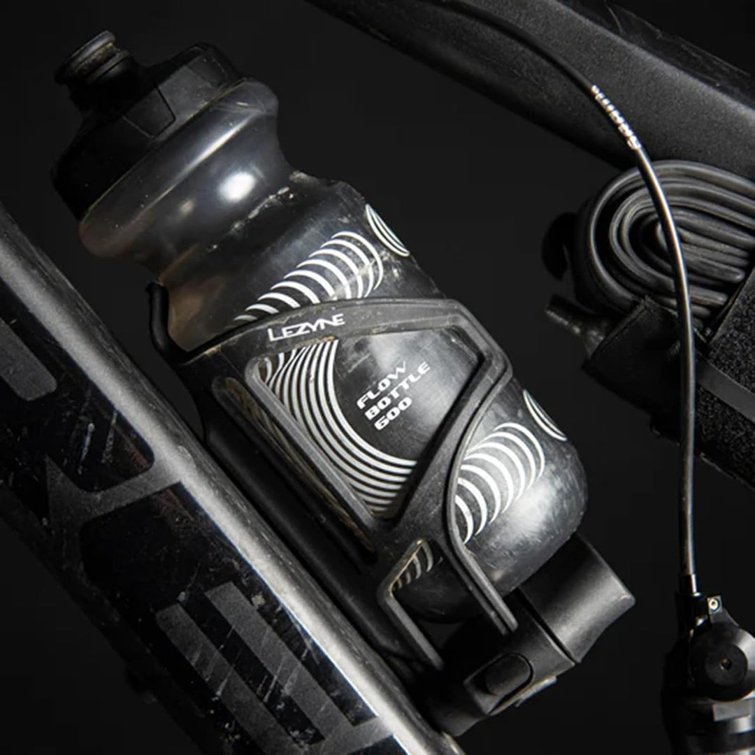 Lezyne Unisex – Erwachsene Tubeless Flow Flaschenhalter, schwarz, 1, 1