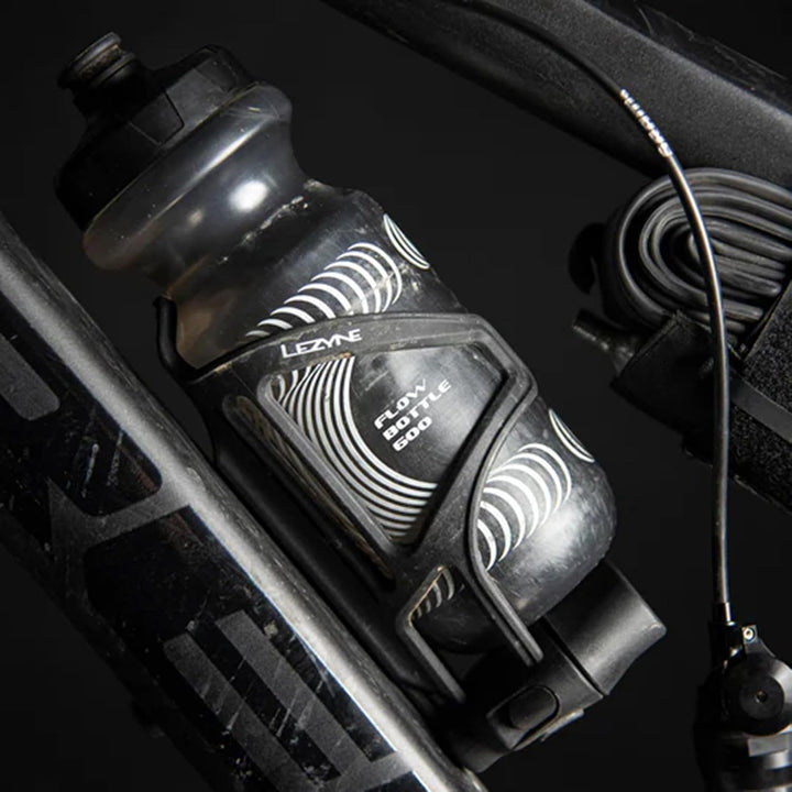 Lezyne Unisex – Erwachsene Tubeless Flow Flaschenhalter, schwarz, 1, 1