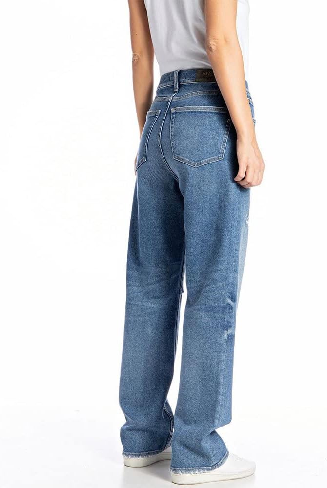 Replay Damen Jaylie Jeans 27W / 28L 009 Medium Blue, 27W / 28L 009 Medium Blue