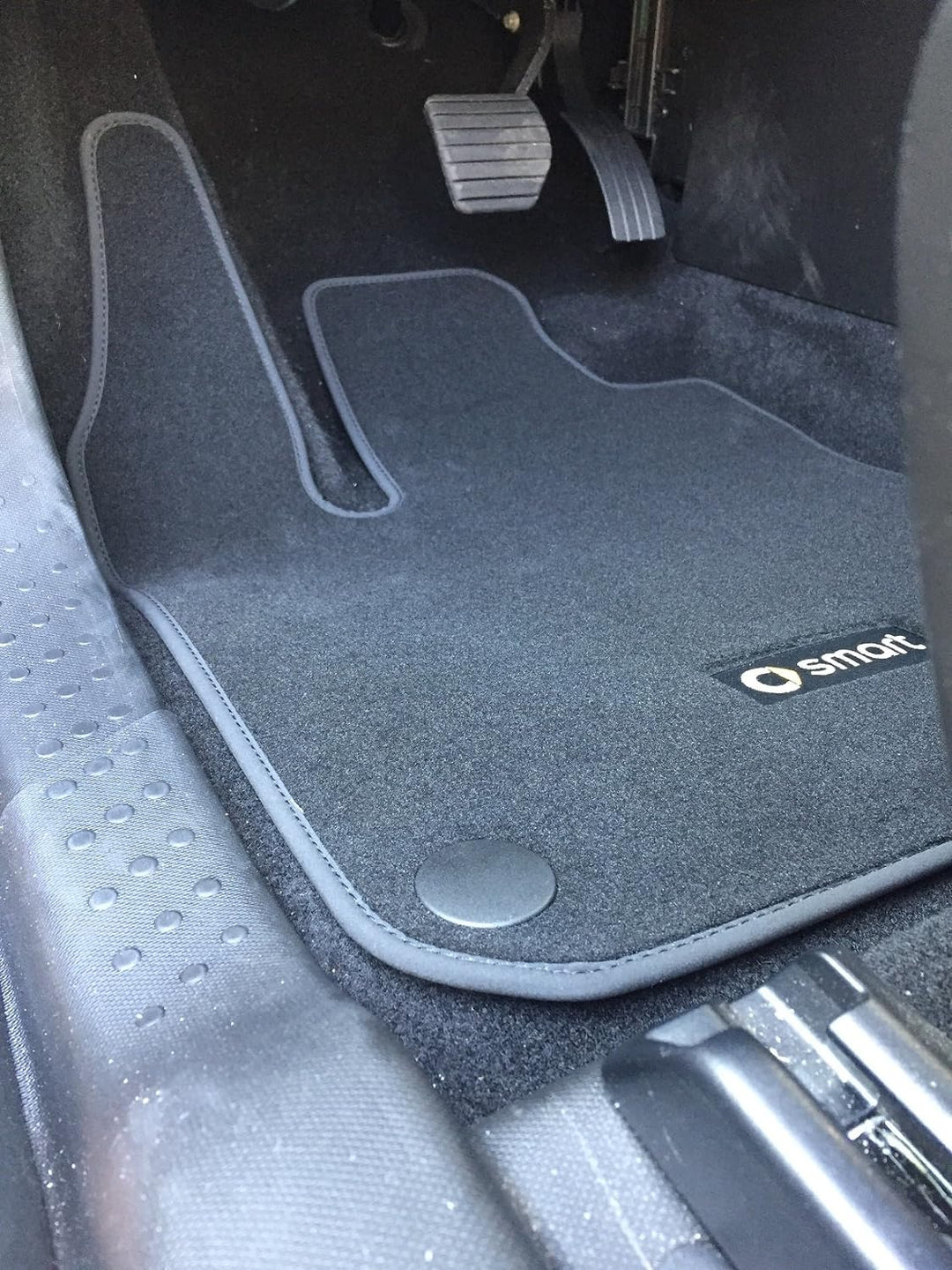 Smart Fussmatten Stoff Velours fortwo forfour 453