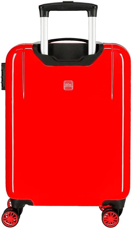 Disney Mickey On The Moon Koffer, 38x55x20 cms Tasche Rot, Tasche Rot