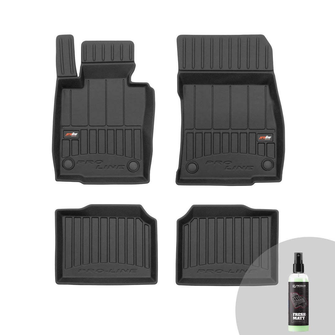 FROGUM ProLine 3D Gummimatten Exklusiven Auto Fussmatten Autofussmatten für Mini Countryman I Cooper