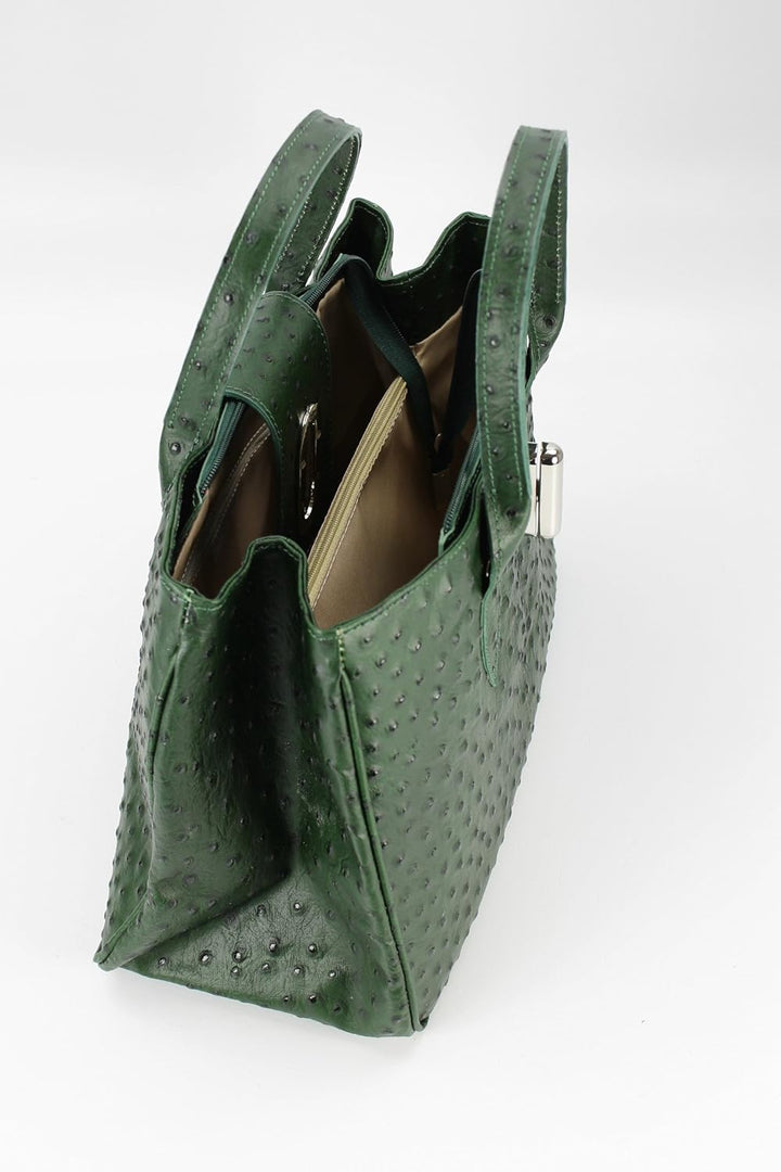 Belli Echt Leder Handtasche italienische Damen Ledertasche Umhängetasche Henkeltasche in Glattleder,